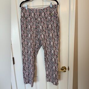 Swing Control Black Gray Red Golf Exercise Pants Women’s Sz 14 Style #M40665W